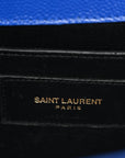 Grain De Poudre Small Classic Monogram Kate Satchel Royal Blue