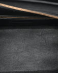 Velluto Calfskin Mini Tri-Color Luggage Navy