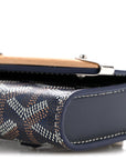 Goyardine Monte Carlo Bois Clutch Navy