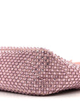 Satin Crystal Mini Re-Edition 2000 Bag Alabastro