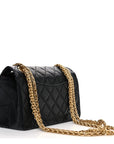 Aged Calfskin Lucky Charms 2.55 Reissue 224 Flap Black