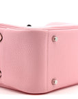 Taurillon Clemence Verso Mini Lindy 20 Rose Sakura Gris Perle