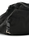 Tessuto Nylon Vela Cinch Backpack Black
