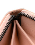 Nappa Intrecciato Ayers Zip Around Wallet Flamingo