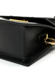 Smooth Calfskin Le Chiquito Moyen Black