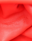 Nappa Maxi Intrecciato The Pouch Oversized Clutch Bright Red