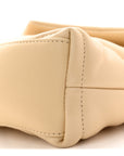 Lambskin Quilted Toy Loulou Puffer Monogram Chain Satchel Jaune Pale
