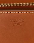 Natural Calfskin Medium Classic Box Flap Bag Tan