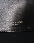 Lambskin Chevron Quilted Large LouLou Black