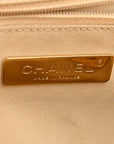 Lambskin Quilted Medium CHNL 19 Flap Beige