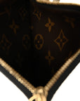 Calfskin Neverfull Inside Out MM Pochette Black