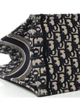 Oblique Medium Book Tote Blue Multicolor