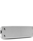 Metallic Chevre Chamkilight Mini Kelly Sellier 20 Argent