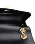 Aged Calfskin Chevron Quilted 2.55 Reissue Mini Flap Black
