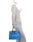 Togo BIRKIN 30 Bleu Zanzibar