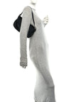 Calf Hair Baguette Black