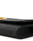 Technical Fabric Macrocannage Miss Caro Top Handle Pouch Black