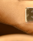 Suede Quilted Small CHNL 25 Handbag Beige