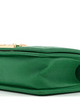 Caviar Quilted Small Boy Flap Green