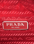 Tessuto Nylon Mini Re-Edition 2000 Bag Rosso