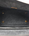 Grained Calfskin Mini Belt Bag Grey