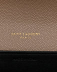 Grain De Poudre Monogram Uptown Chain Wallet Dark Beige