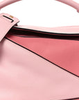 Calfskin Large Puzzle Bag Soft Pink