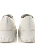 Naplak Crystal Low Top Platform Sneakers 40 White