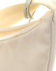 Tessuto Nylon Mini Re-Edition 2000 Bag White