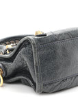 Agneau Giant 12 Gold Hardware Mini City Anthracite