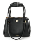 Supple Calfskin Small Madrid Bag Black