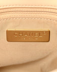 Lambskin Quilted Medium CHNL 19 Flap Light Beige