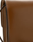 Box Calfskin Small Classic Box Flap Bag Camel