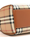 Vintage Check Mini Bowling Bag Briar Brown