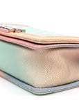 Caviar Quilted Medium Cuba Rainbow Boy Flap Multicolor