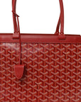 Goyardine Bellechasse Biaude MM Tote Red