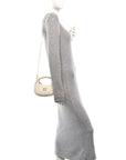 Nappa Matelasse Mini Wander Hobo White