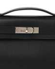 Swift Kelly Cut Clutch Pochette Black
