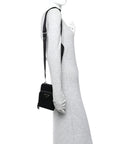 Saffiano Smartphone Case Crossbody Black