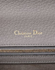 Grained Calfskin Medium D1ORama Flap Bag Gris