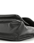 Crinkled Calfskin Matelasse Monogram Medium Niki Chain Satchel Storm