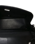 Lambskin Quilted Mini Square Flap So Black