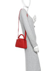 Taurillon Mini Capucines Monochrome Red