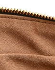 GG Supreme Monogram Web Small Ophidia Shoulder Bag Brown