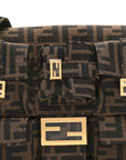Fabric Jacquard FF 1974 Multipocket Baguette Tobacco Moro