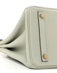 Togo Birkin 30 Gris Neve
