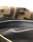 Fabric Jacquard FF 1974 Medium Baguette Tobacco Moro Black