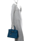 Togo Birkin 30 Bleu De Galice