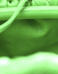 Nappa Intrecciato The Mini Pouch Clutch Parakeet