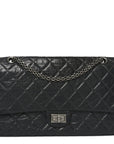 Aged Calfskin Quilted 2.55 Reissue 226 Flap Grey